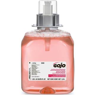 Gojo FMX-12 luksusskum h?ndvask traneb?rduft ?kologo certificeret 1250 ml skum s?be p?fyldning til Gojo FMX-12 push-stil dispenser (pakke med 3)-