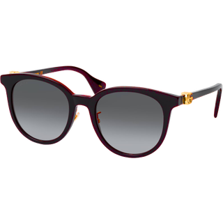 Gucci GG1073SK Asian Fit 002 54 Solbriller Kvinder Black - Shiny Black - 54mm