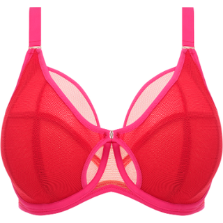 Elomi Kintai Underwire Plunge Bra - Black - K 70 * Kampagne *