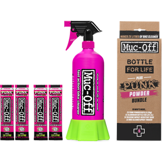 Mucoff Bottle For Life Bundle (Inc 4 Pack Punk Powder)