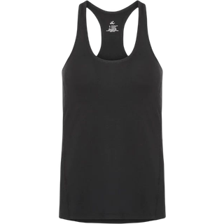 Sports tank top Dame sort str. S