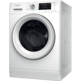 Whirlpool FFWDD 1076258 SV EE vaskemaskine - tørretumbler Fritstående Front-læsning Hvid E