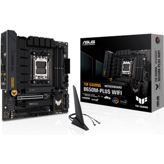 ASUS TUF GAMING B650M-PLUS WIFI Bundkort - AMD B650 - AMD AM5 socket - DDR5 RAM - Micro-ATX