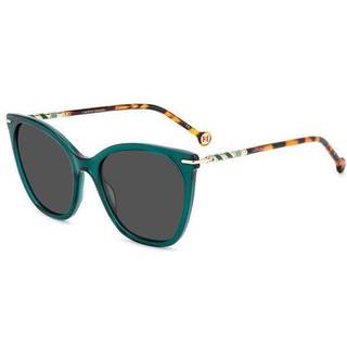 Carolina Herrera HER 0091/S XGW/IR 56 Solbriller Kvinder Grøn - Transparent Green - 56mm