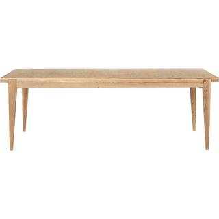 Gubi - S-Table Dining Table Extendable 95x220 cm/270/320, Oak Matt Lacquered - Spiseborde - Marcel Gascoin - Træ farvet - Træ