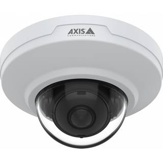 Axis Communications Dome Kamera 02374-001 2,4mm Überwachungskamera mit 4 Megapixel Auflösung. professionelle Kamera für außen - weiß