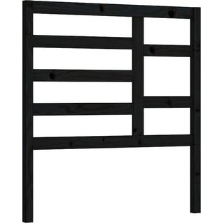sengegærde 96x4x104 cm massivt fyrretræ gyldenbrun