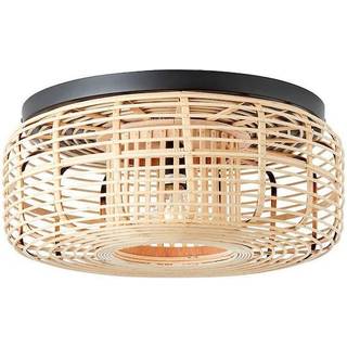 Crosstown loftlampe, lukket bambusskærm