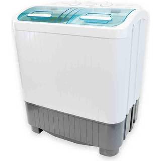 Camping vaskemaskine transportabel 230V - Vask 3,5 kg & centrifuge 4,5 kg. - Energivenlig drift