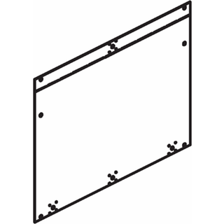 Cubic Lodret afdækning mellem hs 4x3 modul.