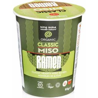 Classic Miso Ramen instant cup Økologisk - 85 gram - King Soba