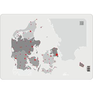 Danmarkskort