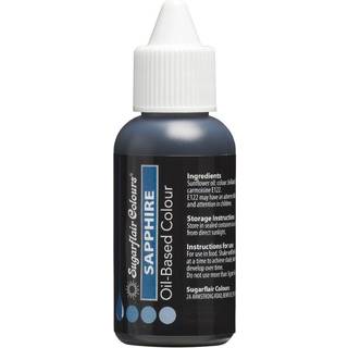 Sugarflair Oliebaseret Farve, Sapphire 30 ml