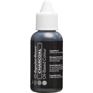 Sugarflair Oil Based Colour - Charcoal 30 ml