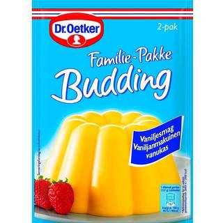Budding Vaniljesmag Familliepakke 2x80 g - Dr. Oetker
