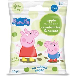 Mumsisar 4 x Gurli Gris Frugtsnacks Rosiner og Tranebær m. Æblesmag 20 g