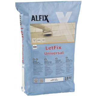 Alfix LetFix Universal Fliseklæb 18 kg