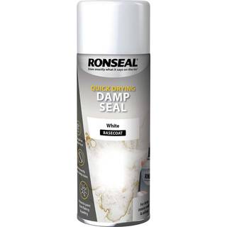Ronseal 36959 hurtigtørrende fugtforsegler aerosol hvid 400 ml