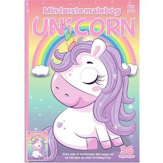 Min første malebog - Unicorn (På lager i varehus)