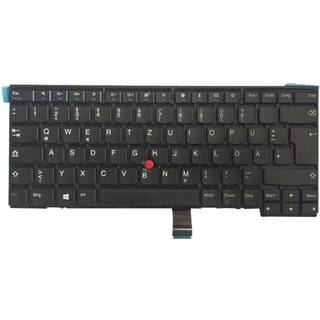 Lenovo Lite-On - Bærbar tastatur - til udskiftning - Tysk - Sort