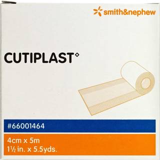 Cutiplast 4cm x 5m Medicinsk udstyr 1 stk