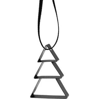 Stelton Figura ornament, juletræ soft black