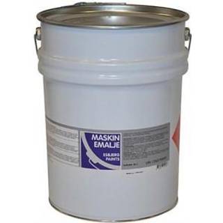 EFAmetal Maskinemalje, sort, mat, glans 20 - 20 liter