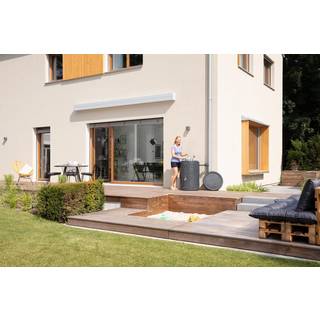 4Rain Stone regnvandstønde med hane - 250 liter