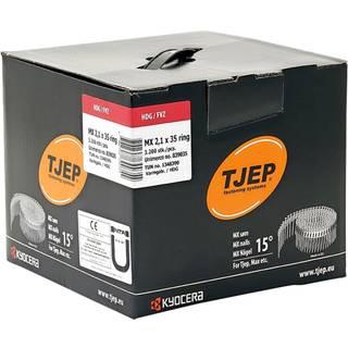 Tjep ringsøm varmgalv. MX 2,1x35 3200stk/pk fuldhoved 839035