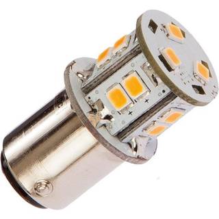 LED-pære til lanterne NauticLED, 1.8 W (svarer til 20 W), BAY15D, 360°, 10 - 35 V, Ø19 x 34 mm, hvid