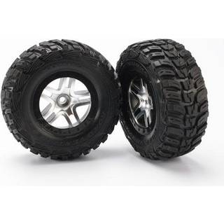 Traxxas 5882 Tires & Wheels, Kumho/Split-Spoke, 2WD Front (2)