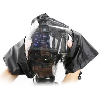 Movo CRC01 Vandt?t nylonkamera Regnafd?kning med lukkede h?nd?rmer kompatible med Canon Eos Nikon Sony Olympus Pentax og Panasonic DSLR -kameraer