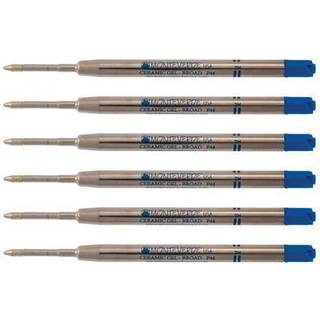 Monteverde Monteverde Ballpoint Pen Refill Broad Point Blue Ink 6 Pack (P443BU)