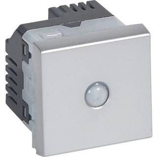 Legrand Mosaic afbryder pir/timer 10a 2m alu