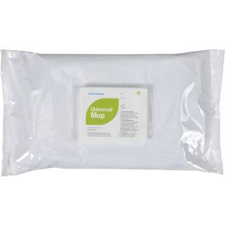 Wet Wipe Engangsmoppe Universal 10 stk Med vand og sæbe 45 x 13 cm