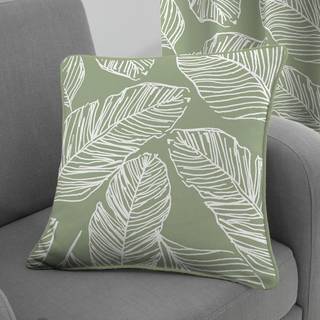 Fusion Fusion Green Matteo 100% Cotton Cushion