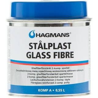 Hagmans Stålplast Glasfiber 0,55 l, burk