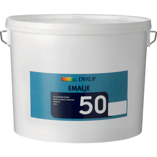 DYRUP Emalje Glans 50 2.5 Liter - 2,5 liter - Ral 9010