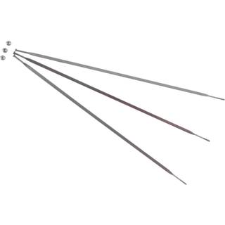 Eker SRAM S80 bladed straight-pull inkl. nippel foran 236 mm sølv 3-pak