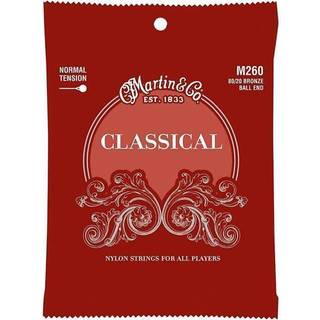 Martin Classical Guitar Strings (M260) 80/20 Bronze