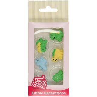 Sukker Dekorationer Dino sæt/8, FunCakes