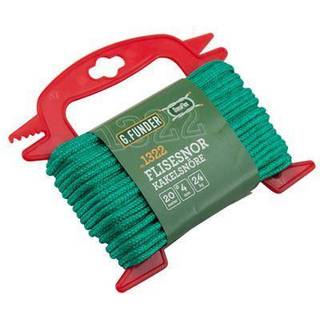 Flisesnor grøn Ø4 mm 20 meter