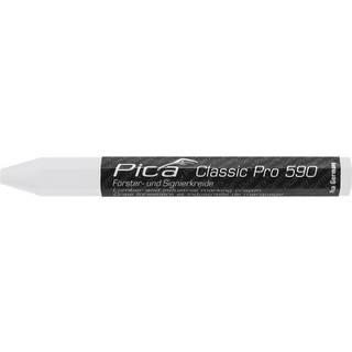 Pica Classic mærkekridt pro - hvid