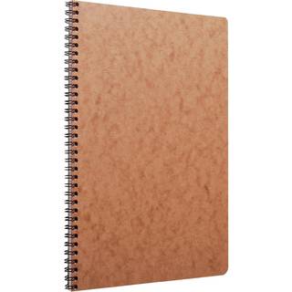 Clairefontaine - Ref 78145C - Age Bag Wirebound Notebook (100 sider) - A4 St?rrelse foret afg?relser 90 gsm b?rstet vellumpapirlomme til l?se dok