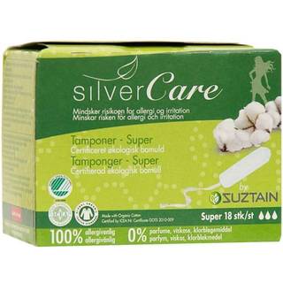 Silvercare - Tampon Uden Hylster - 18 Stk - Super
