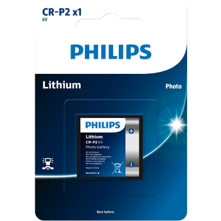 Philips fotobatteri cr-p2 (li/mno2)