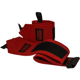 SBD Wrist Wraps, stiff, red/black, small