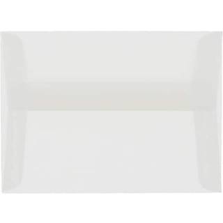 Jampapir A6 Gennemsigtig vellumkonvolutter - 4 3/4 x 6 1/2 - Clear - 50/Pack