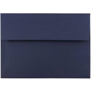 JAM PAPIR A7 Premium invitationskonvolutter - 5 1/4 x 7 1/4 - Marinebl - 50/pakke