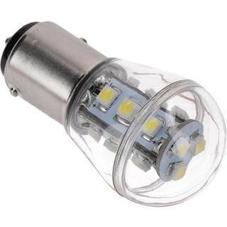 LED-pære til lanterne NauticLED, 1.2 W (svarer til 15 W), BAY15D, 360°, 10 - 35 V, Ø25 x 48 mm, hvid